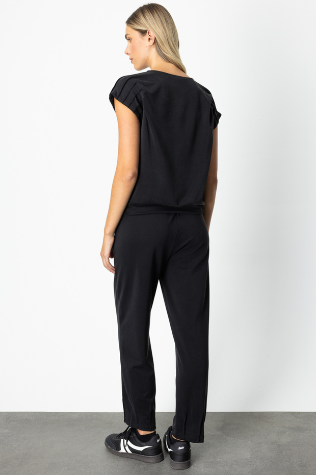 بنطلون رياضي بخياطة على الأرجل - 5