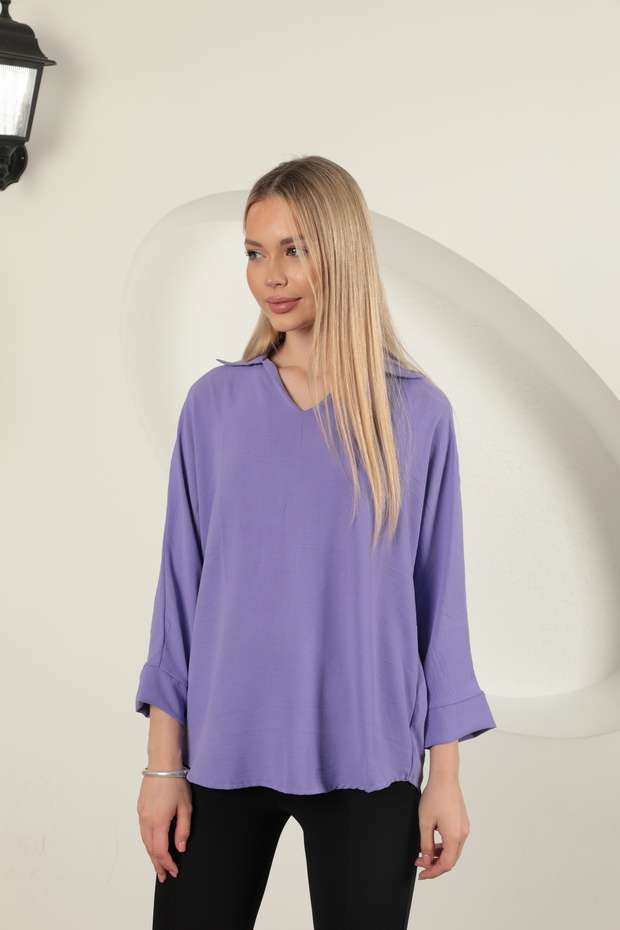 Aerobin Kumaş Bluz - 4