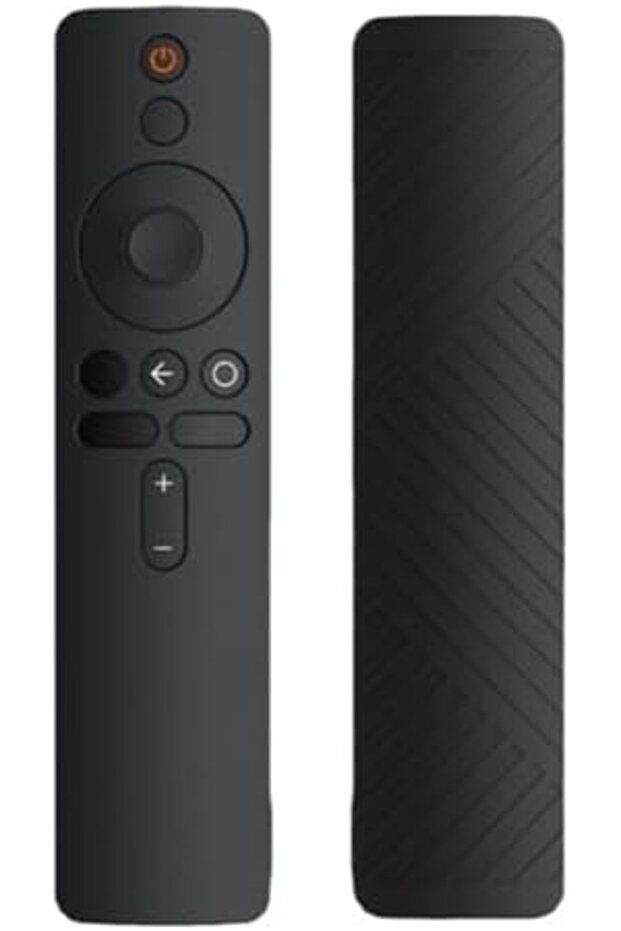 Silicone Remote Control Protective Case Cover for Xiaomi Mi Box S/4X Mi TV Stick Smart Tv -Black
