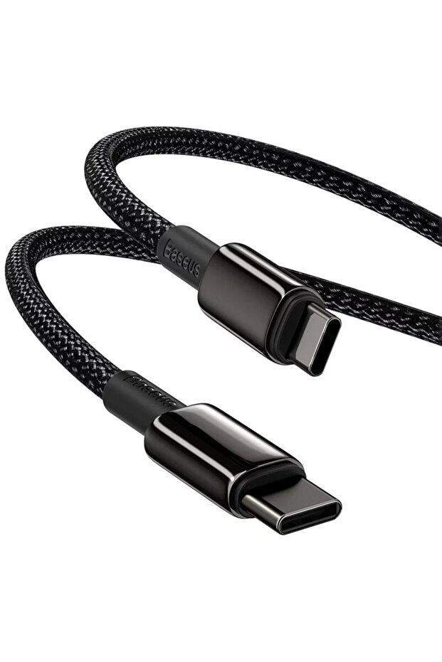 Type-C Data Cable 100W, 1m, Baseus, Black - 2