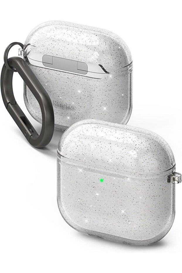Air For Airpods 4 Case Cover Sparkle Bling Transparent Soft Flexible Shockproof A
