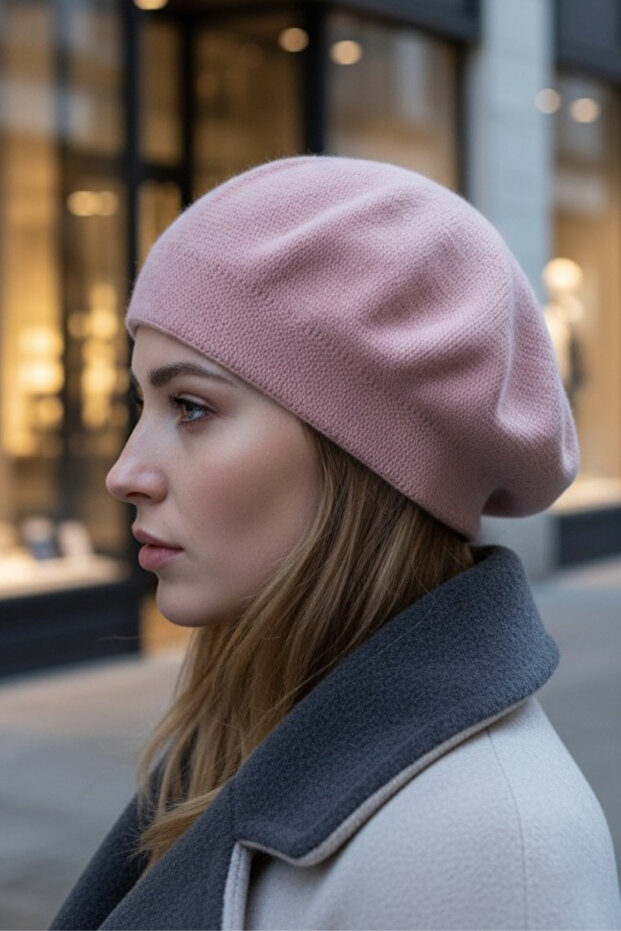 Classic French Style Knit Beanie Premium Hat