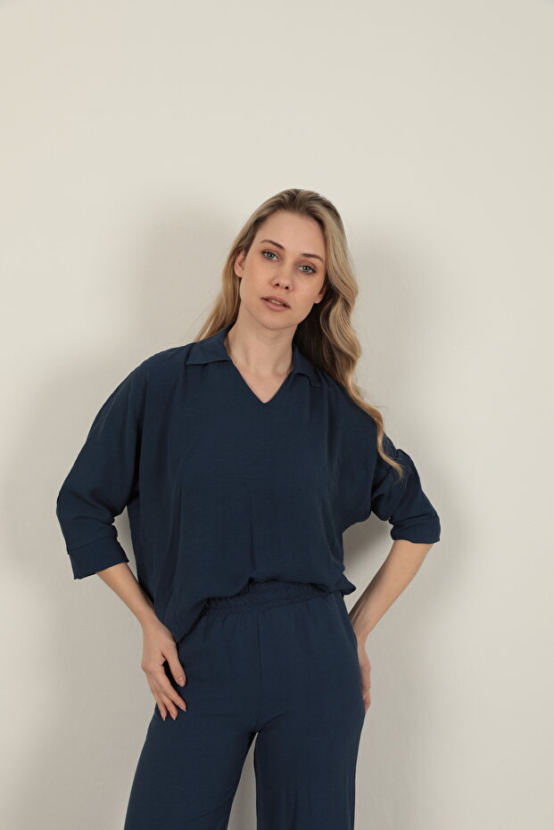 Aerobin Kumaş Bluz - 4