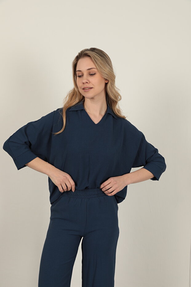 Aerobin Kumaş Bluz - 5