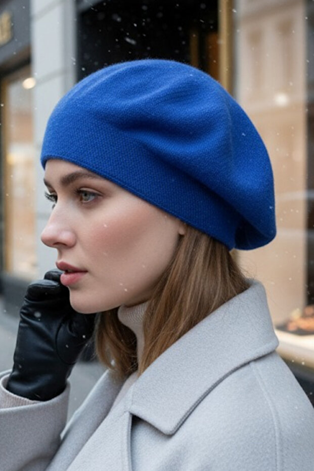 Classic French Style Knit Beanie Premium Hat