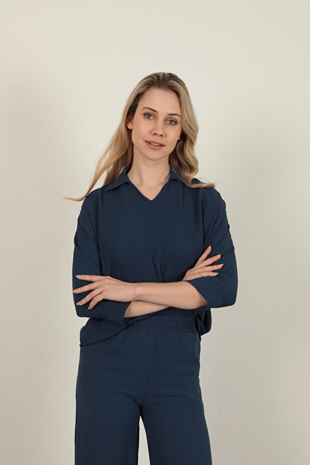 Aerobin Kumaş Bluz - 6