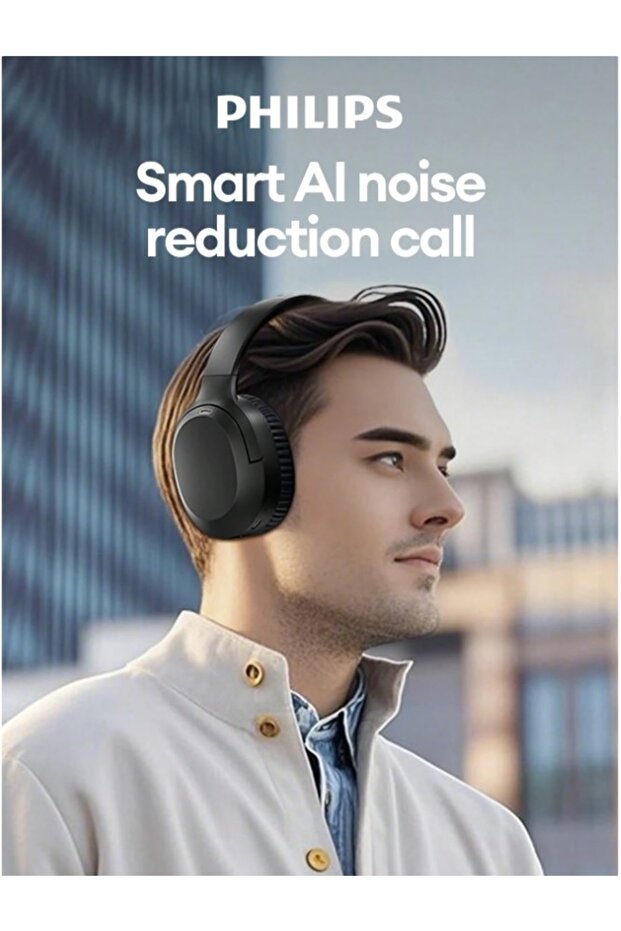 Wireless Bluetooth headset, 360-degree stereo surround sound and deep bass, intelligent noise cancellation, low-latency game mode - 5