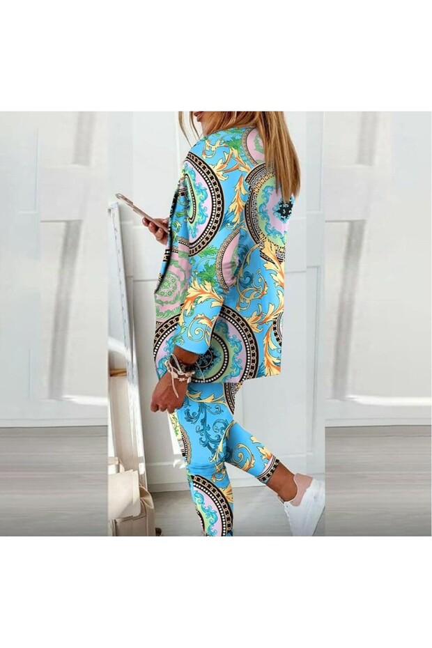 طقم بليزر وسترة وبنطلون - 2