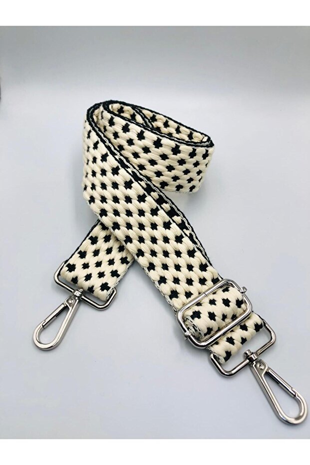 Desenli Çanta Askısı Dokuma Mango Çanta Sapı Kolon Sap - 5