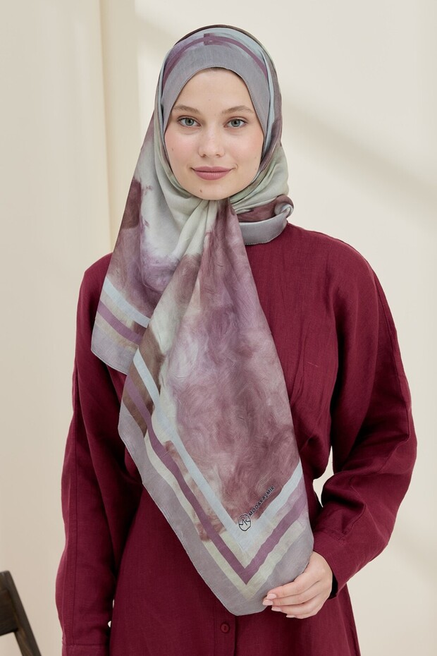 Mistral Desen Bambu Şal - 2