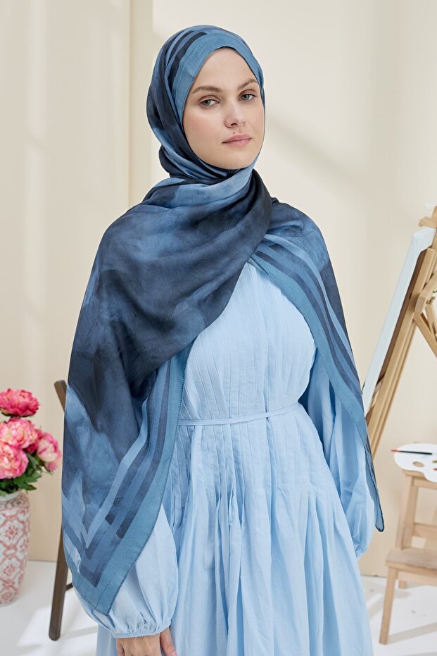 Mistral Desen Bambu Şal - 3