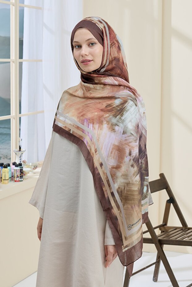 Ashira Desen Bambu Şal - 2