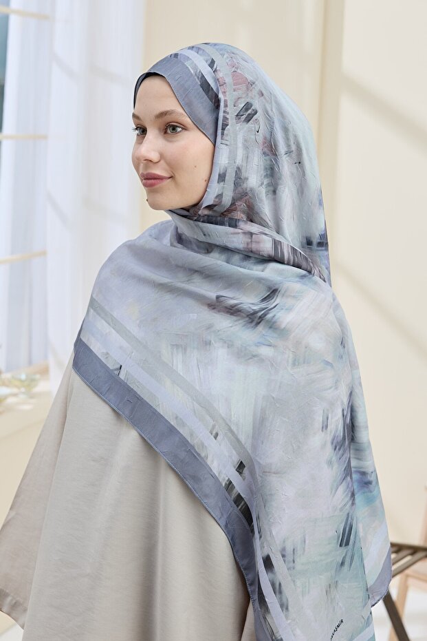 Ashira Desen Bambu Şal - 2