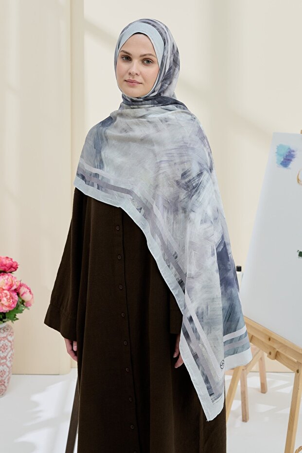 Ashira Desen Bambu Şal - 3