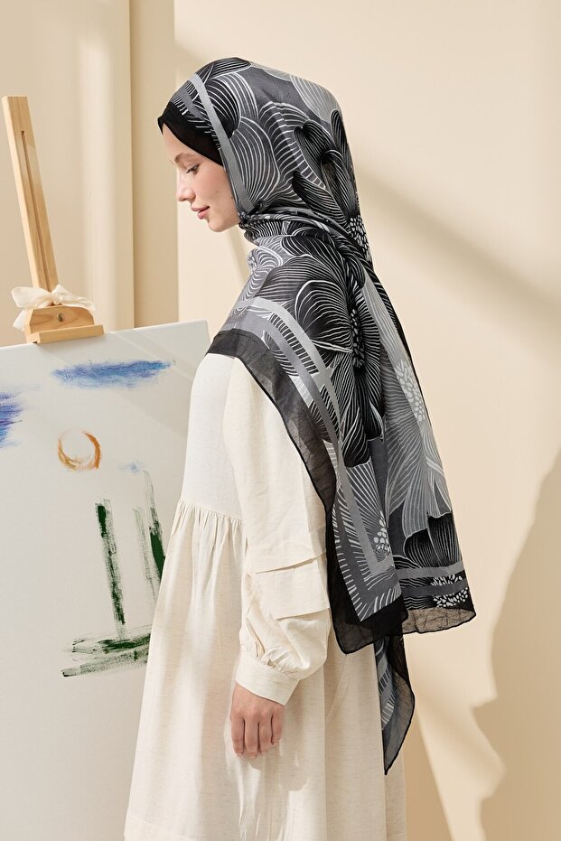 Melia Desen Bambu Şal - 3