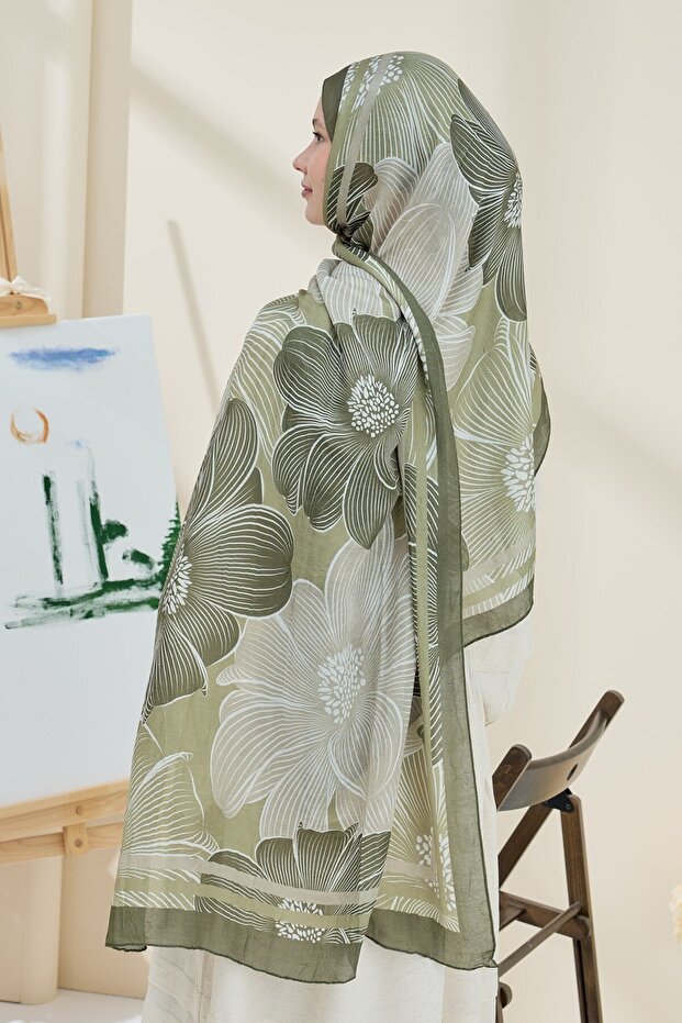 Melia Desen Bambu Şal - 3