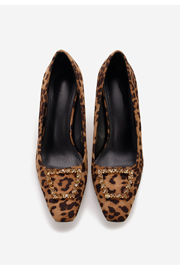 Leopardí lodičky do špičky Zerna - 6