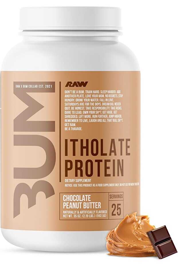 Whey Isolate Protein Powder, Chocolate Peanut Butter (CBUM Itholate Protein) - 100% Grass-Fed Sp