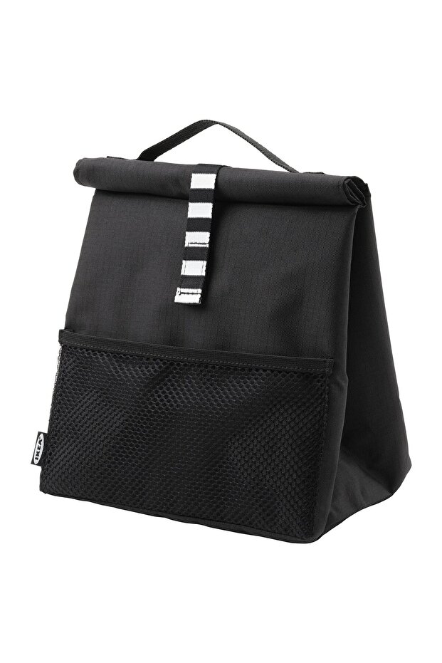 FRAMTUNG Lunch bag, black, 22 x 17 x 35 cm