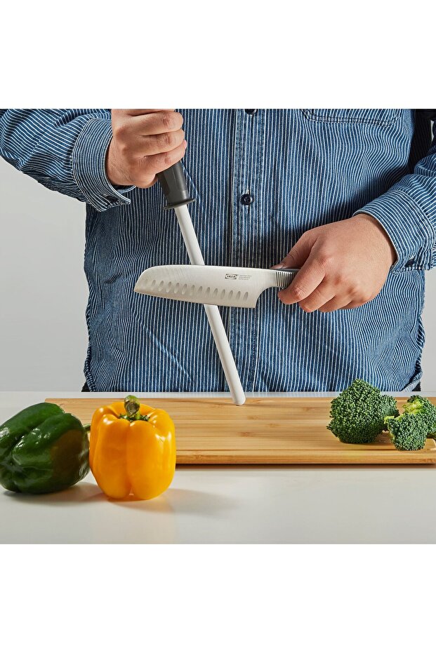 مبراة سيراميك FLAKSA، رمادي غامق، 23 سم - 2