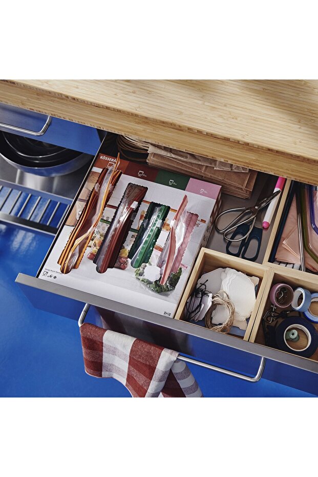 KÖSSEBÄR Resealable Bag, Mixed Patterns - 2