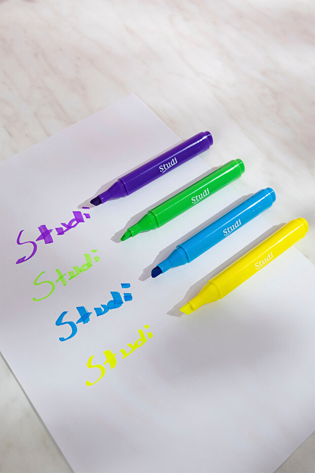 4'lü Fosforlu Kalem - 1