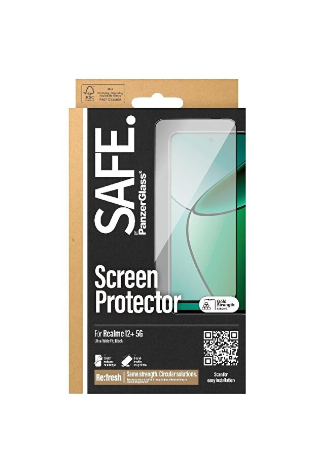 SAFE Case Friendly Smartphone Screen Protector - 2