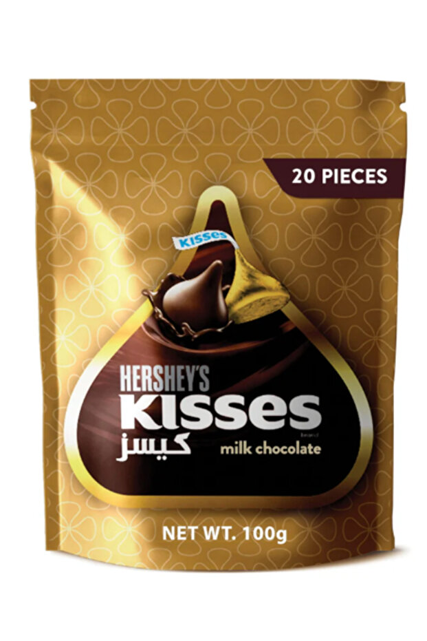 Kisses Milk Chocolate 100gm x 6