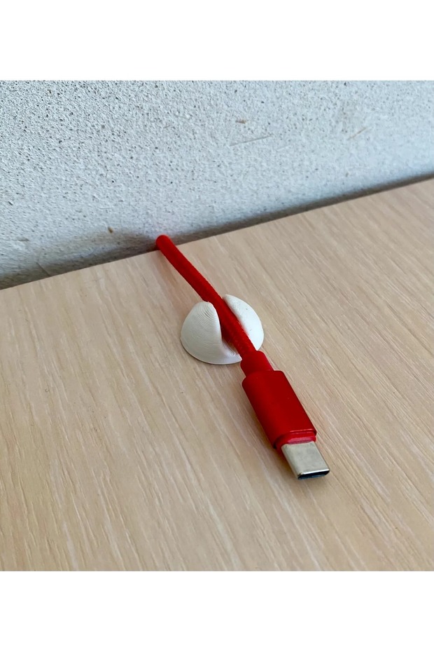 Desktop Cable Organizer 1 Channel (with Adhesive)