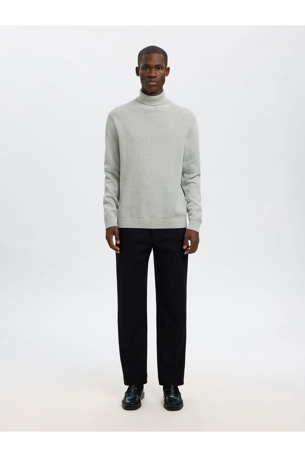 Rollkragenpullover Baumwoll - 4