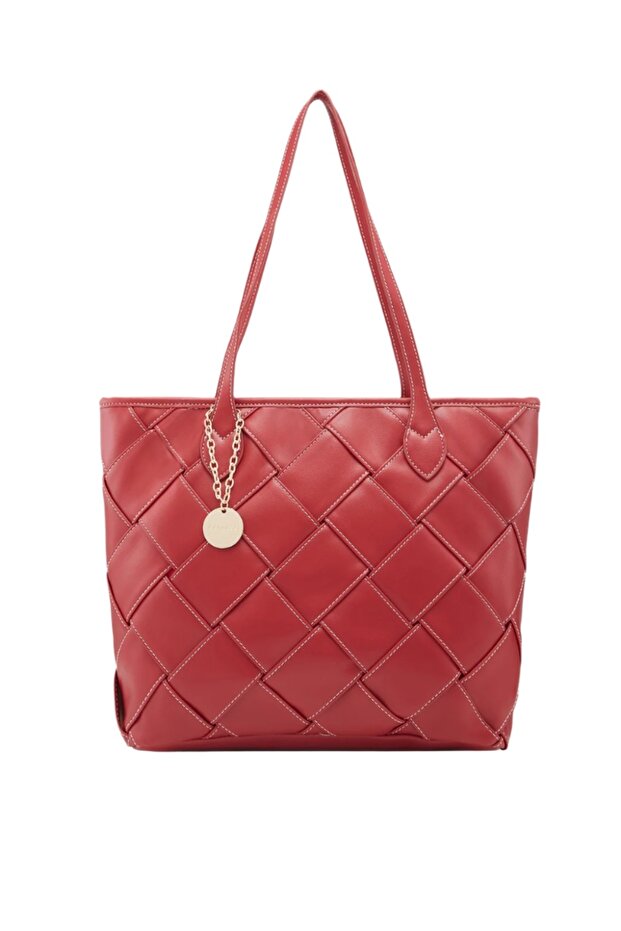 حقيبة جيبسي متوسطة الحجم باللون الكستنائي - 5