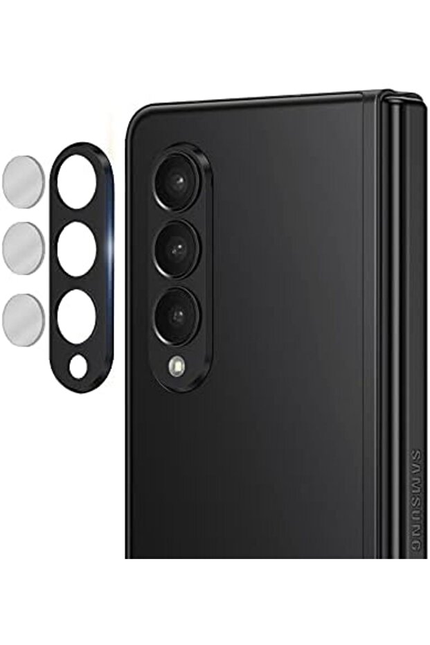 Lens Protector for Samsung Galaxy Z Fold 3 Lens Protector Aluminum Frame Tough Camera Protec