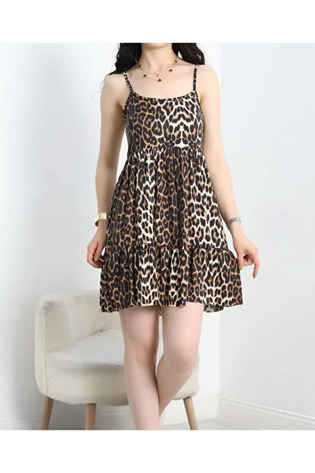 leopar elbise - 2