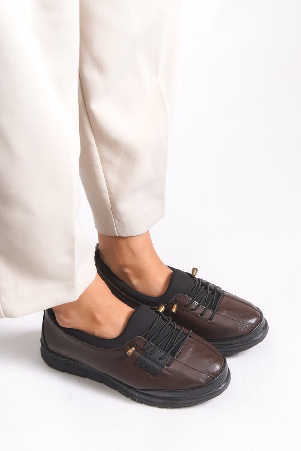 Women's Casual Shoes 001201 Brown
