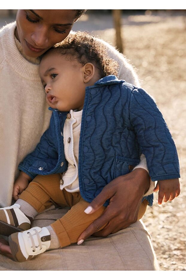 Baby Boy Padded Jacket Dark Blue