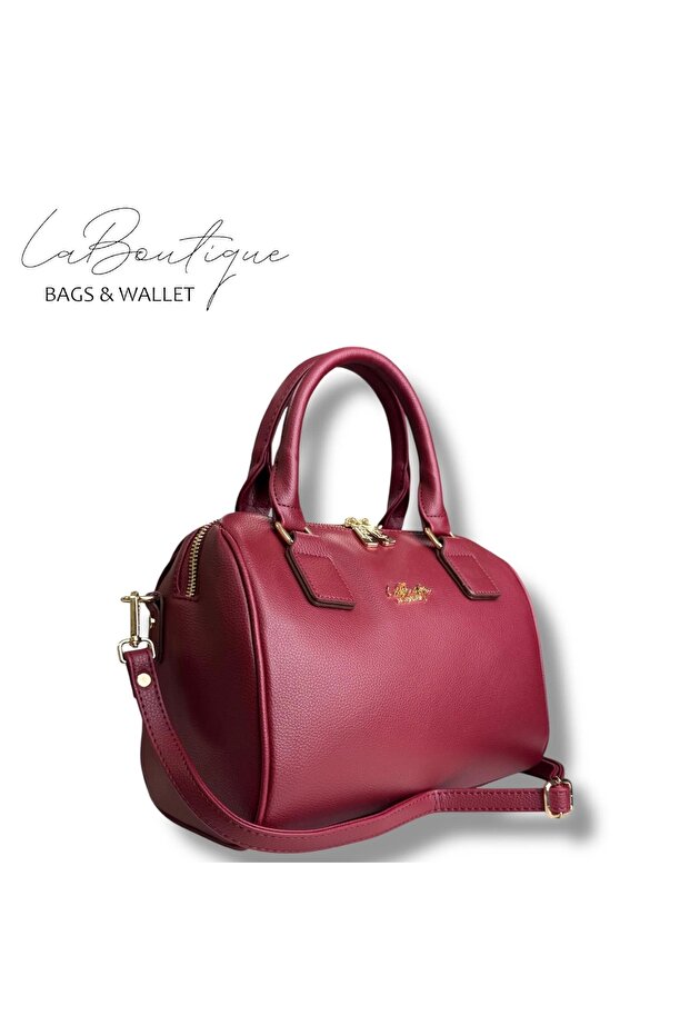 حقيبة إل بي 2508 بلون الكرز - 3