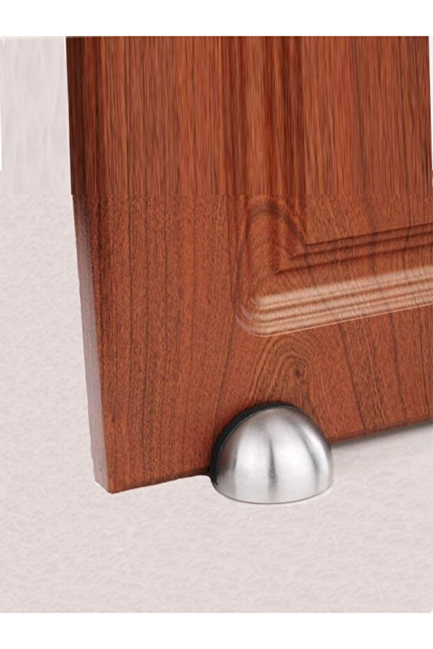 Kapı Stoperi Tamponu Kendinden Yapışkanlı Kapı Stopu Gri (1 Adet) - 4