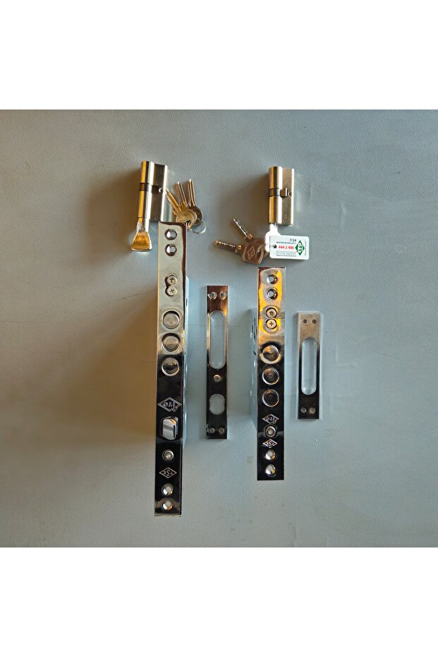 Çelik Kapı Kilidi Alt-Üst Takım - 3