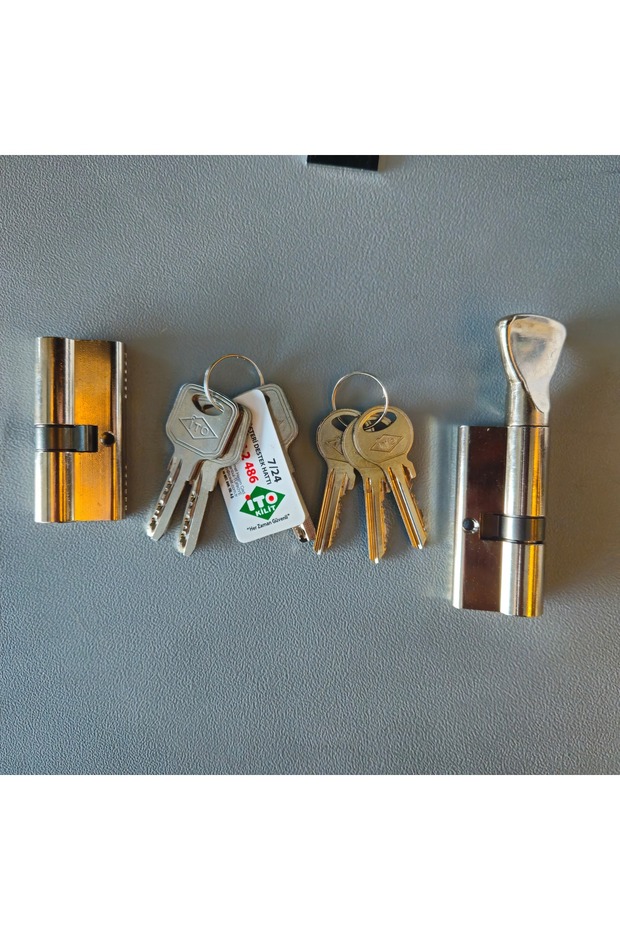 Çelik Kapı Kilidi Alt-Üst Takım - 4