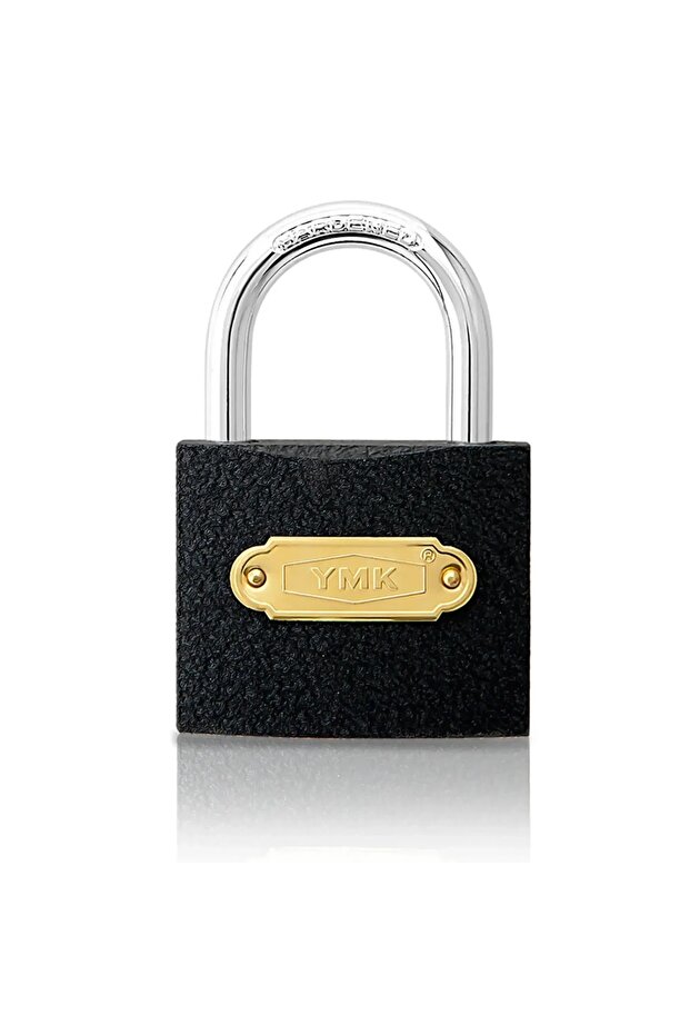 Short gray 63 mm hanging lock