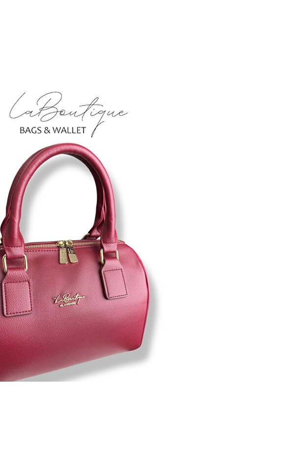 حقيبة إل بي 2508 بلون الكرز - 7