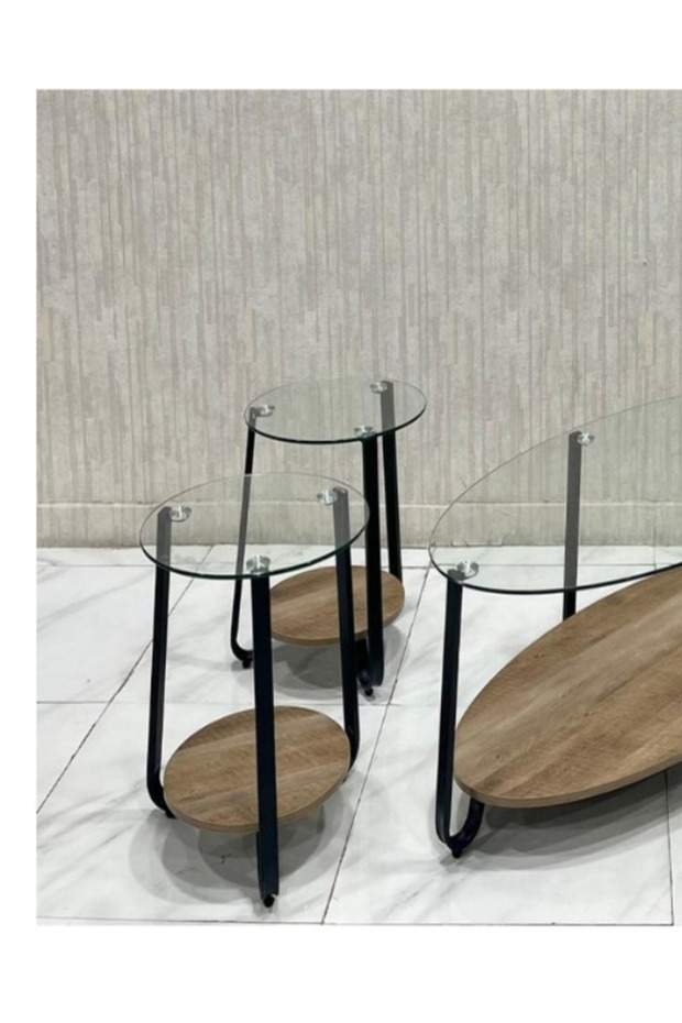 طقم طاولات خدمة عصري عالي الجودة - 3