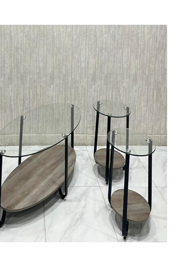 High quality modern serving table set - 2