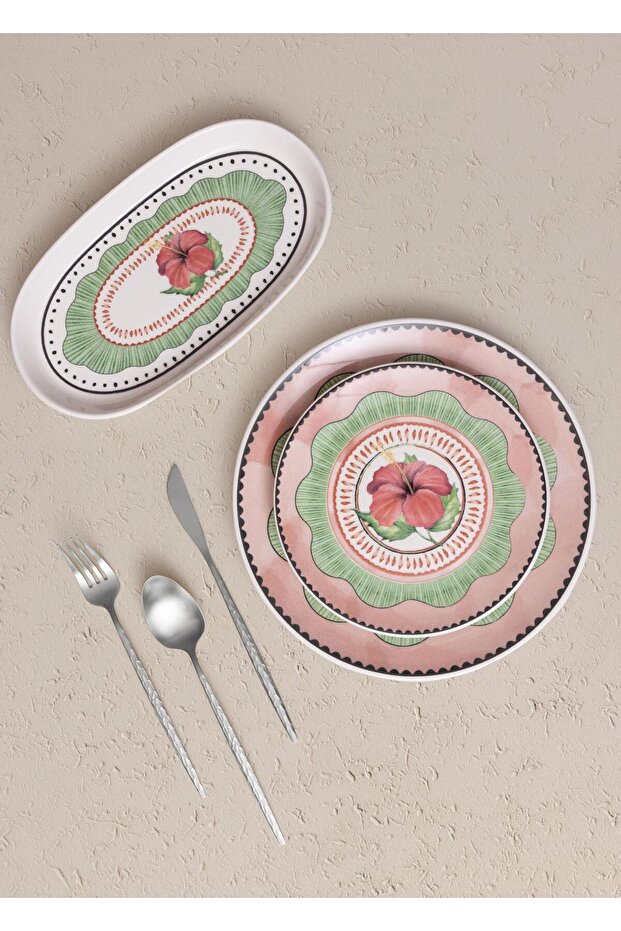 Spring Oval Servis 2li 26 cm - 3