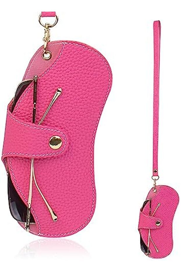 Soft Leather Glasses Case - 1