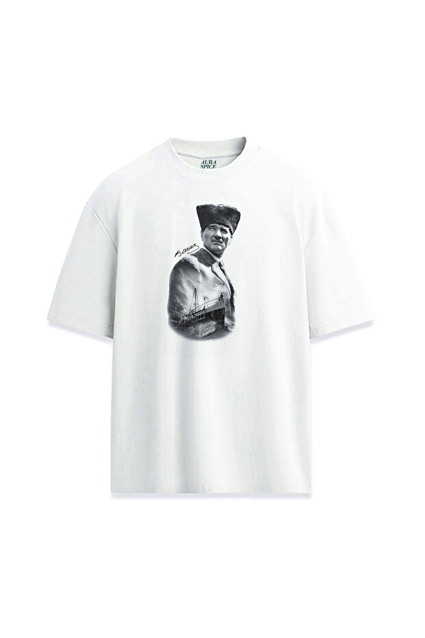 Mustafa Kemal Atatürk Special Design Printed Unisex T-Shirt