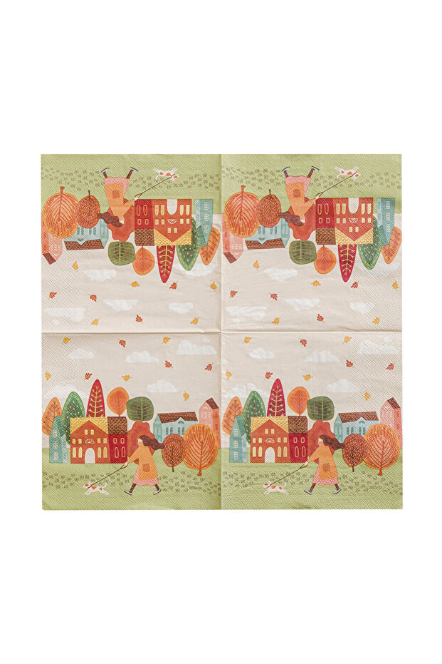 Sparkling Selections from Shining Store |   Patterned Paper Napkins 20 Pcs - 4