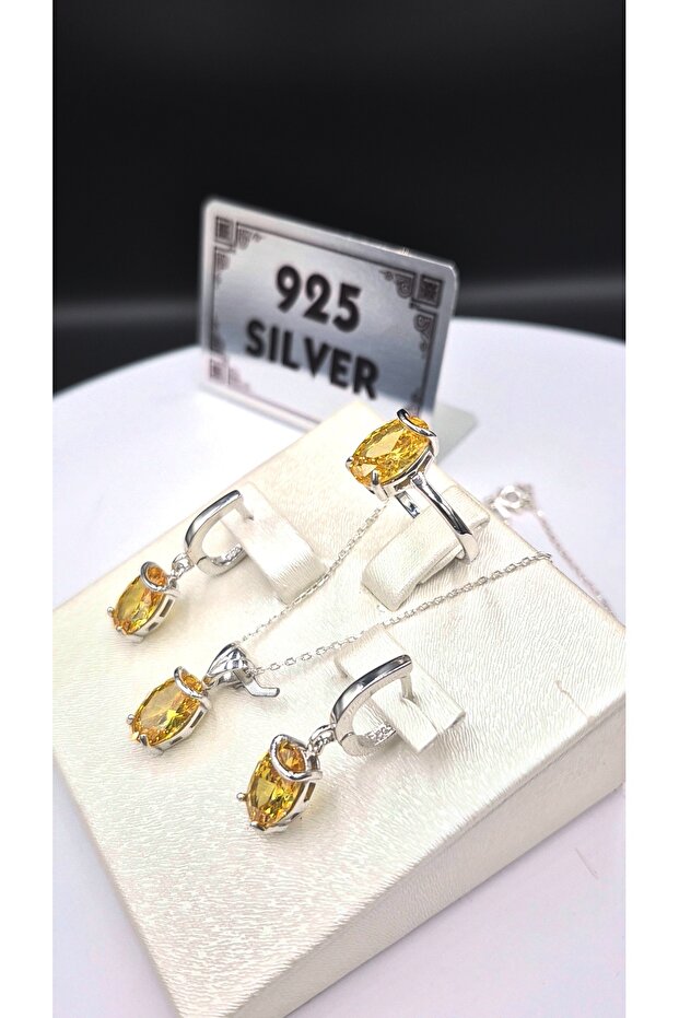 925 Ayar Kadın Gümüş Set