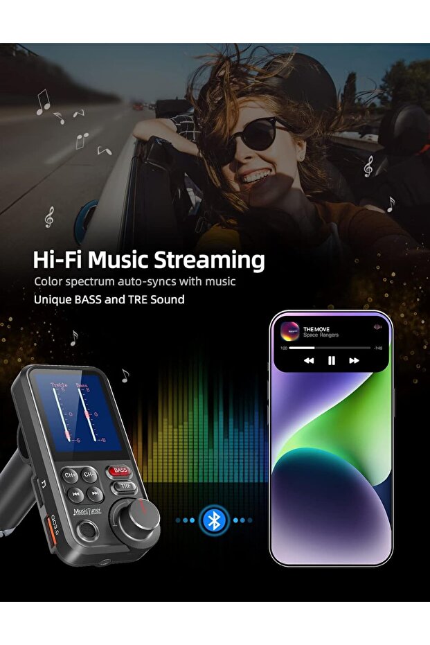KM30 USB FM Transmitter - 6