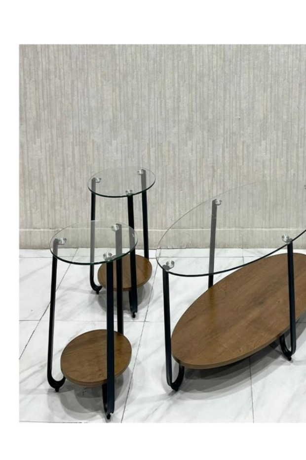 طقم طاولات خدمة عصري عالي الجودة - 2